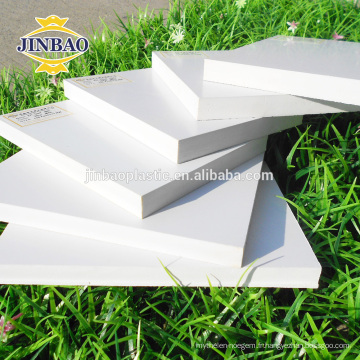 JINBAO 1220x2440x2mm panneau en plastique dur de mousse de PVC